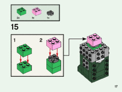LEGO 40496 instructions page 17 – build guide