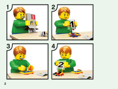 LEGO 40496 instructions page 2 – build guide