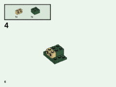 LEGO 40496 instructions page 6 – build guide