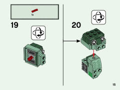 LEGO 40496 instructions page 15 – build guide