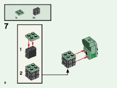 LEGO 40496 instructions page 6 – build guide
