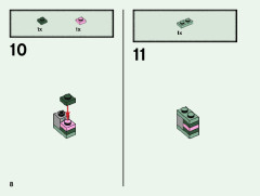 LEGO 40496 instructions page 8 – build guide