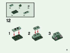 LEGO 40496 instructions page 9 – build guide