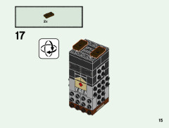 LEGO 40496 instructions page 15 – build guide