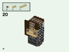 LEGO 40496 instructions page 18 – build guide