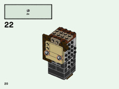 LEGO 40496 instructions page 20 – build guide