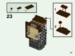 LEGO 40496 instructions page 21 – build guide
