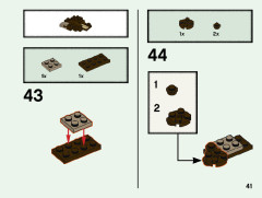 LEGO 40496 instructions page 41 – build guide