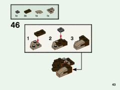 LEGO 40496 instructions page 43 – build guide