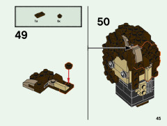 LEGO 40496 instructions page 45 – build guide