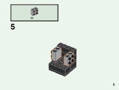 LEGO 40496 instructions page 5 – build guide