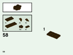 LEGO 40496 instructions page 58 – build guide
