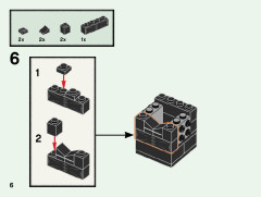 LEGO 40496 instructions page 6 – build guide