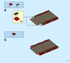 LEGO 40499 instructions page 13 – build guide