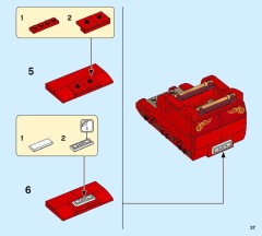 LEGO 40499 instructions page 37 – build guide