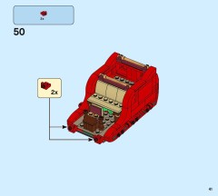 LEGO 40499 instructions page 41 – build guide