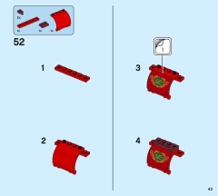LEGO 40499 instructions page 43 – build guide