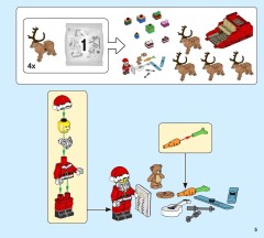 LEGO 40499 instructions page 5 – build guide