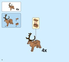 LEGO 40499 instructions page 6 – build guide