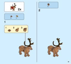 LEGO 40499 instructions page 61 – build guide