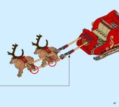 LEGO 40499 instructions page 67 – build guide