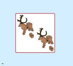 LEGO 40499 instructions page 68 – build guide