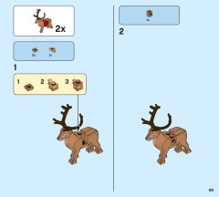 LEGO 40499 instructions page 69 – build guide