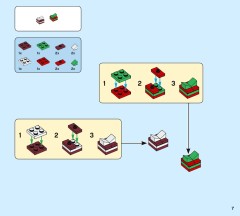 LEGO 40499 instructions page 7 – build guide