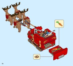 LEGO 40499 instructions page 72 – build guide