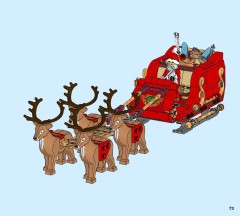 LEGO 40499 instructions page 73 – build guide