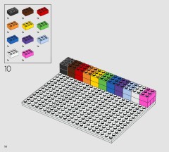 LEGO 40516 instructions page 14 – build guide