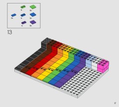 LEGO 40516 instructions page 17 – build guide