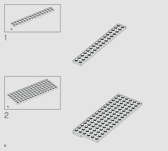 LEGO 40516 instructions page 6 – build guide