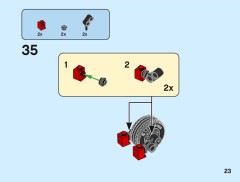 LEGO 40517 instructions page 23 – build guide