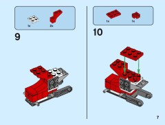 LEGO 40517 instructions page 7 – build guide