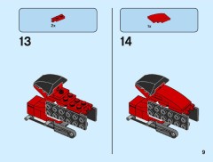 LEGO 40517 instructions page 9 – build guide