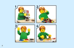 LEGO 40518 instructions page 2 – build guide