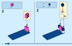 LEGO 40518 instructions page 4 – build guide