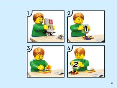 LEGO 40519 instructions page 3 – build guide