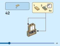LEGO 40519 instructions page 45 – build guide
