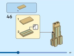 LEGO 40519 instructions page 49 – build guide