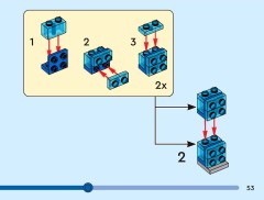LEGO 40519 instructions page 53 – build guide