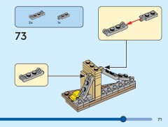 LEGO 40519 instructions page 71 – build guide