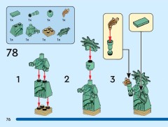 LEGO 40519 instructions page 76 – build guide