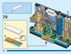 LEGO 40519 instructions page 78 – build guide