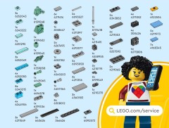 LEGO 40519 instructions page 83 – build guide