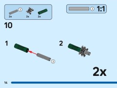 LEGO 40524 instructions page 14 – build guide