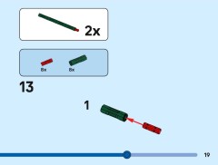 LEGO 40524 instructions page 19 – build guide