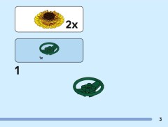 LEGO 40524 instructions page 3 – build guide