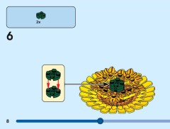 LEGO 40524 instructions page 8 – build guide